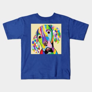 Colorful Vizsla Kids T-Shirt